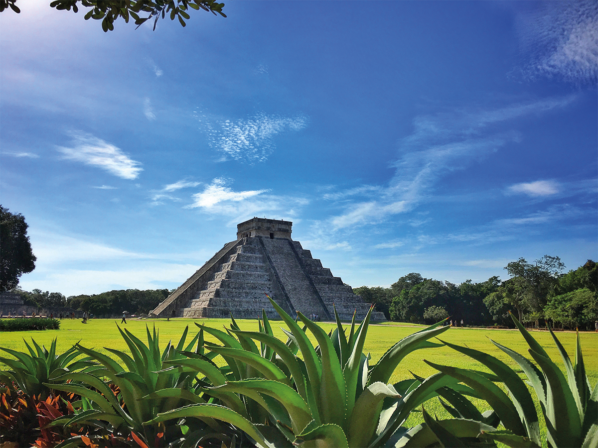 Chichen Itza Yucatan Mexico has Mayan dialects