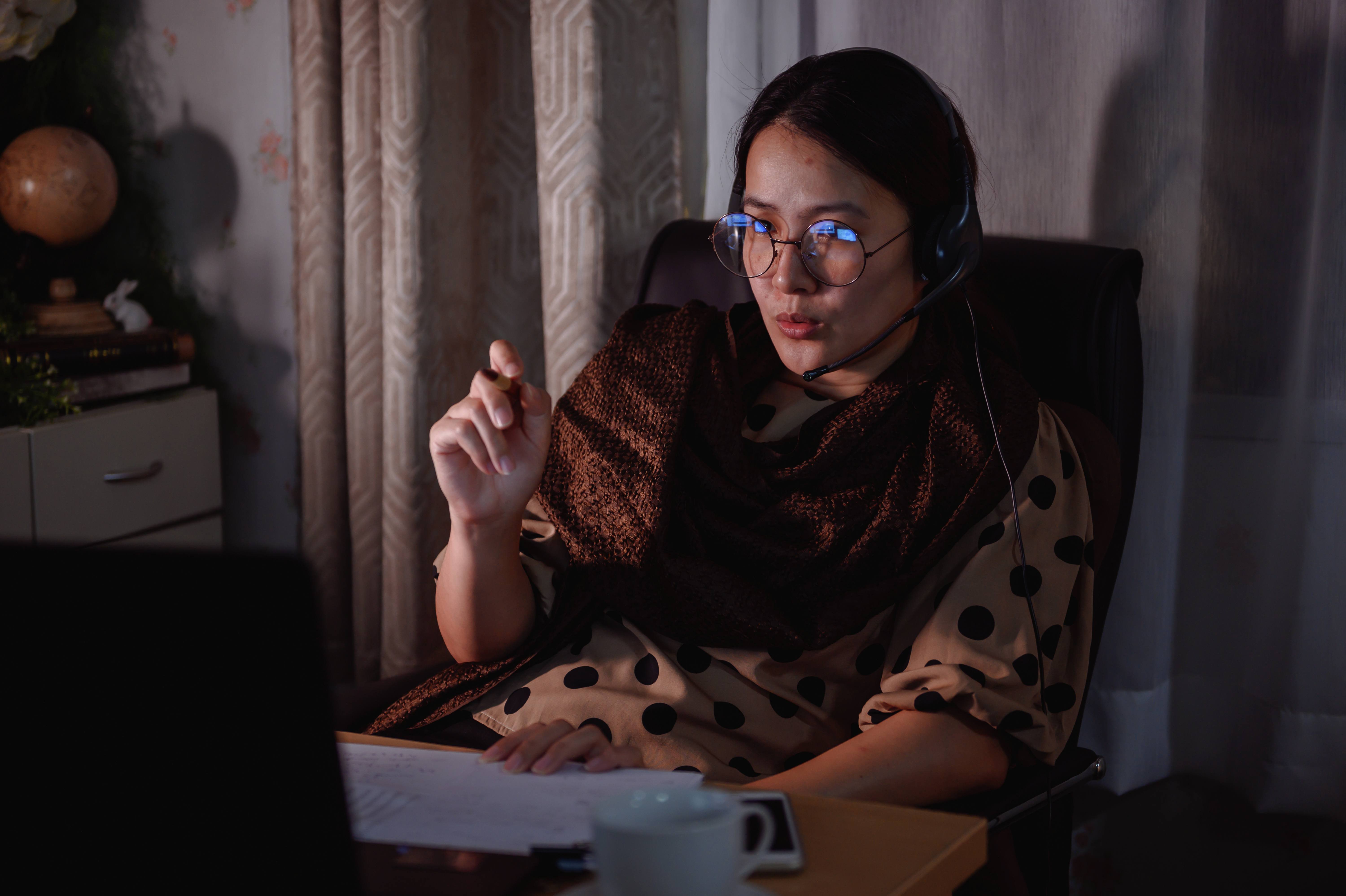 working from home as an interpreter