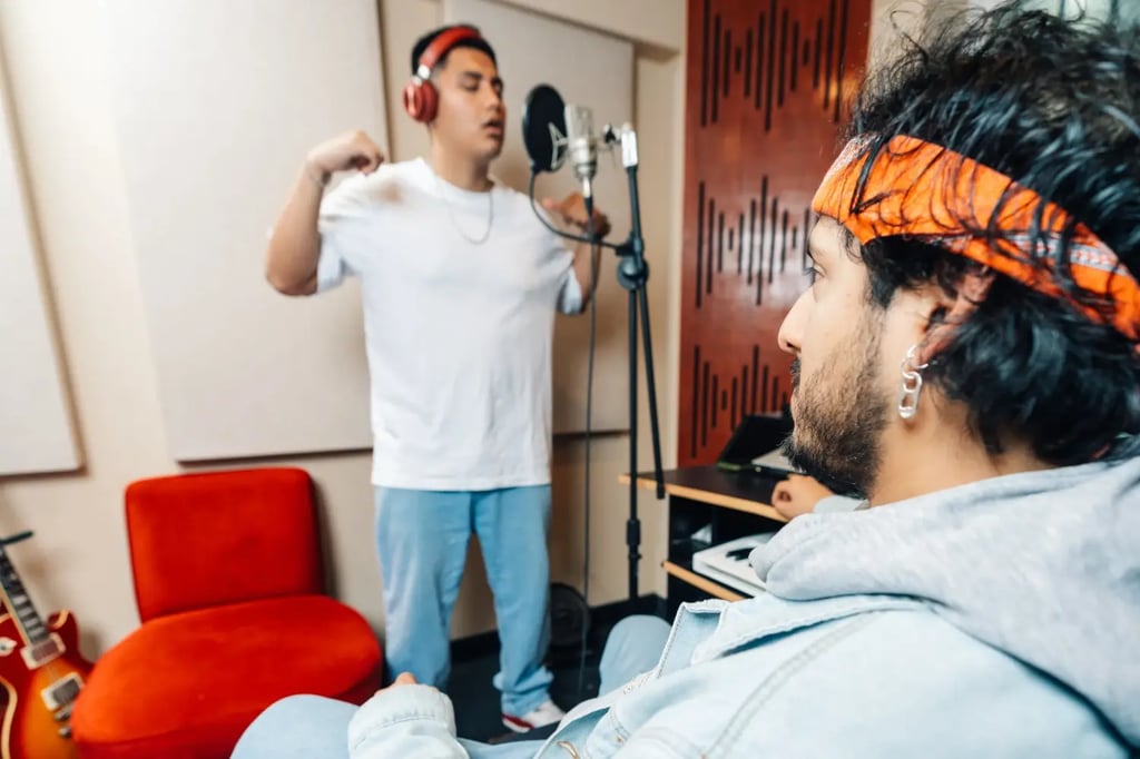 musician-recording-a-song-using-a-microphone