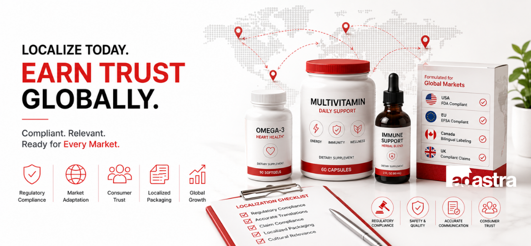 How Supplement Companies Can Expand into Global Markets