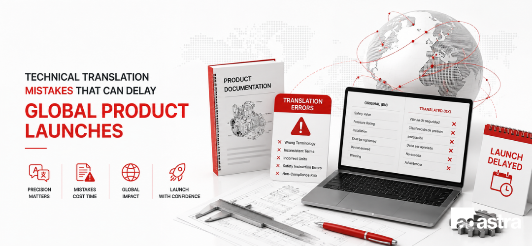 Technical Translation Mistakes That Can Delay Global Product Launches